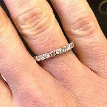 Load image into Gallery viewer, 18ct White Gold Diamond Band - B461
