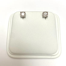 Load image into Gallery viewer, 9ct White Gold Half Carat Studs - G738
