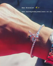 Load and play video in Gallery viewer, Manchester Bee Bracelet - Product Code - B1
