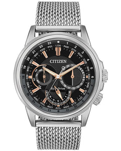 Citizen Men's Eco-Drive CALENDRIER Bracelet Watch - Product Code - BU2020-70E