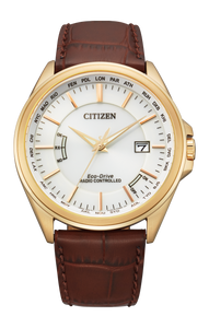 Citizen Men's Eco-Drive WORLD PERPETUAL A‑T Strap Watch - Product Code - CB0253-19A