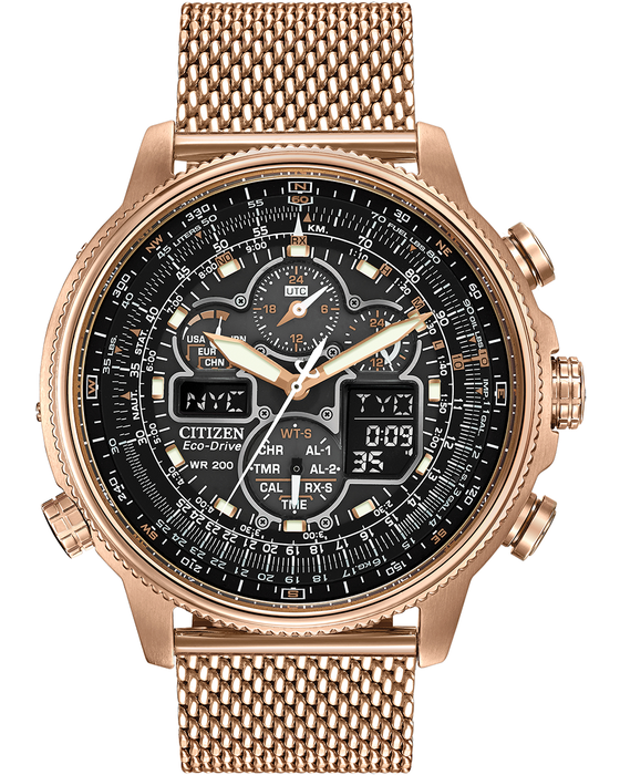 Citizen NAVIHAWK A‑T ATOMIC TIMEKEEPING - Product Code - JY8033-51E