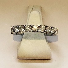 Load image into Gallery viewer, Diamond White Gold 11 Stone Band
