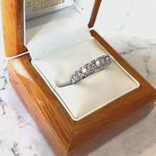 Load and play video in Gallery viewer, One Carat Diamond Band Ring - E605
