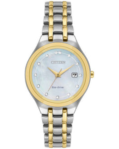Citizen Women's Eco-Drive SILHOUETTE DIAMOND Bracelet Watch - Product Code - EW2488-57D