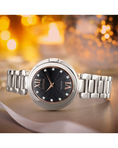 Citizen Women's Eco-Drive DIAMOND CAPELLA DIAMOND Bracelet Watch - Product Code - EX1516-52E