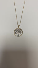 Load and play video in Gallery viewer, Diamond Tree of Life Pendant - Product Code - D38 &amp; VX298
