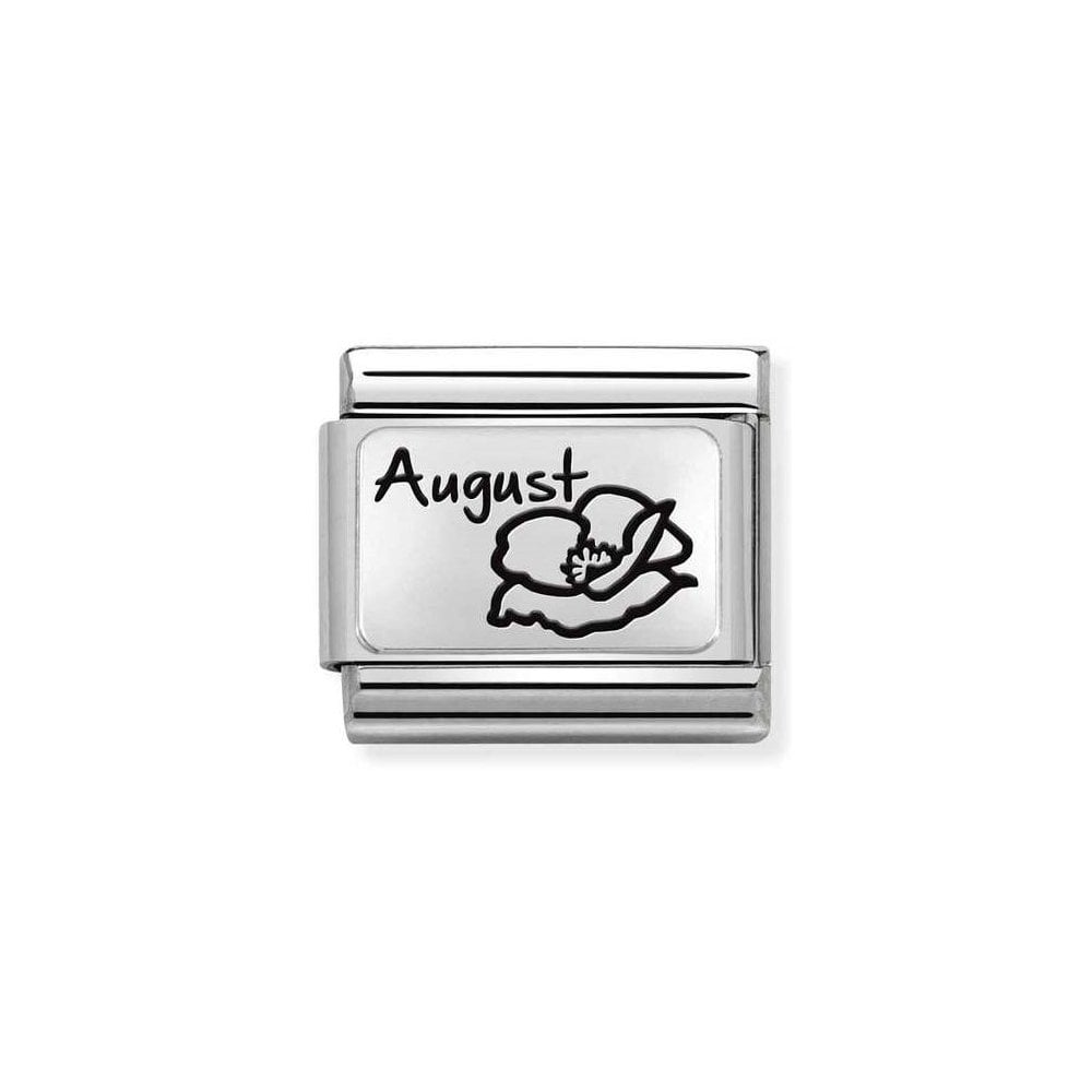 Nomination Silver August Poppy Flower Charm - Product Code - 330112/20