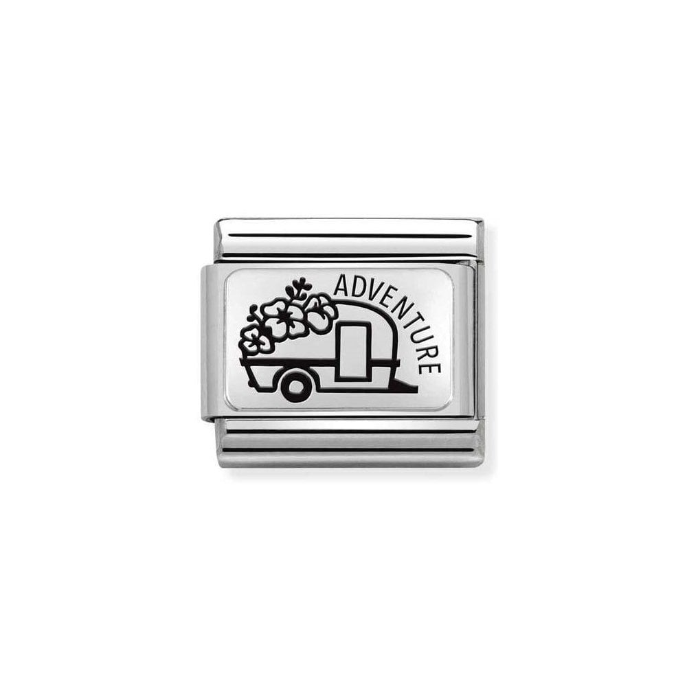 Nomination Silver Caravan Adventure Charm - Product Code - 330111/25