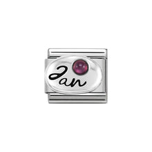 Load image into Gallery viewer, Nomination Silvershine Birthstone Jan - Dec Charms | Available Here |

