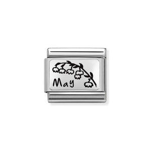 Nomination Silver May Lily of the Valley Flower Charm - Product Code - 330112/17