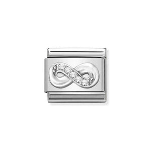 Nomination Silver Infinity CZ Charm - Product Code - 330304/41