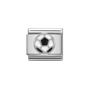 Nomination Silver Football Charm - Product Code - 330202-13