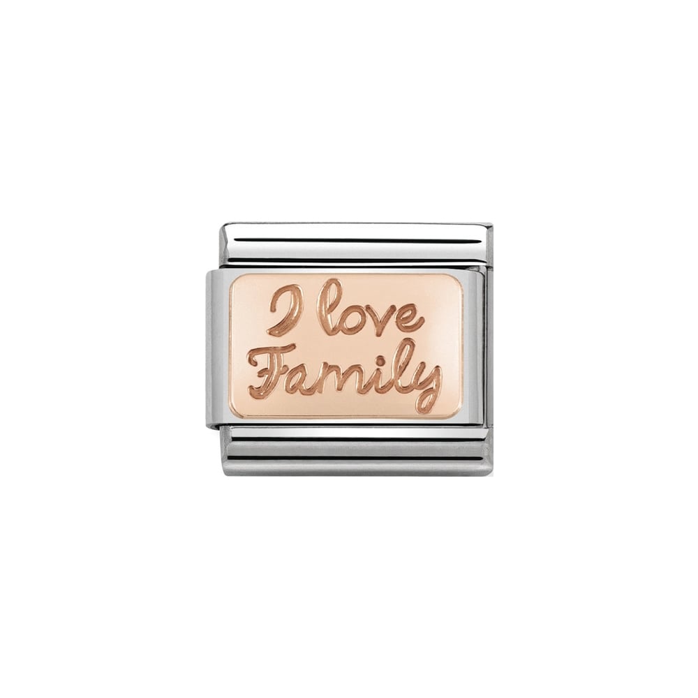 Nomination I Love Family Square - Product Code - 430101-41