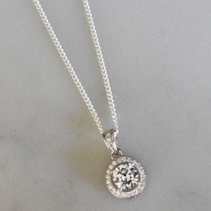 Halo Pendant Necklace - Product Code - L440