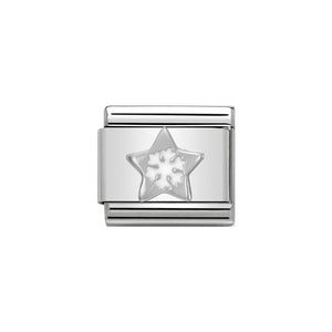 Nomination Star with Snowflake - Product Code - 330204-01